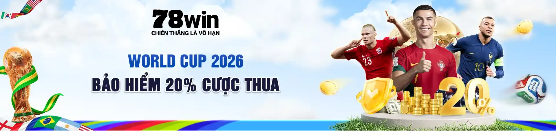 World Cup 2026 78win bảo hiểm cược thua
